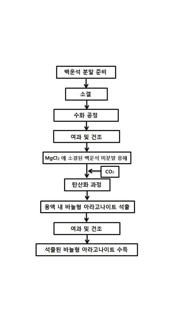 아라고나이트 합성 방법