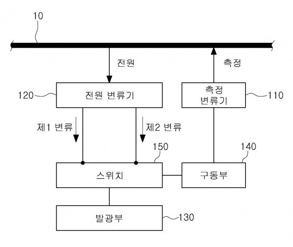 선로 설치형 발광장치 및 선로 발광 시스템