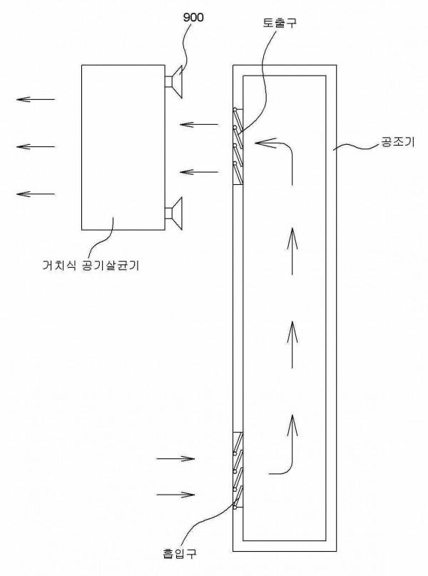 거치식 공기살균기