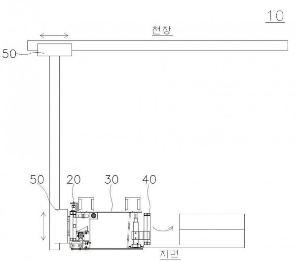 곤충사육용기 자동 반입/반출기